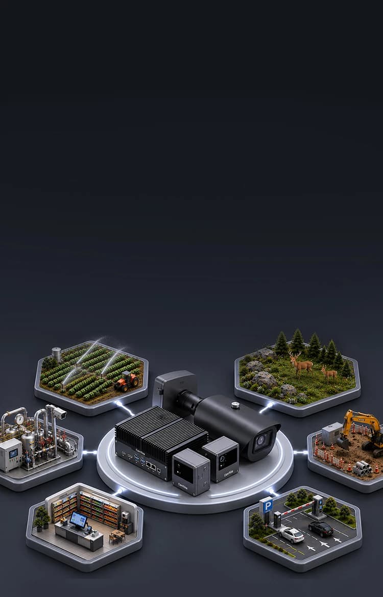 CamThink edge AI solutions for security monitoring, infrastructure inspection, and operational intelligence
