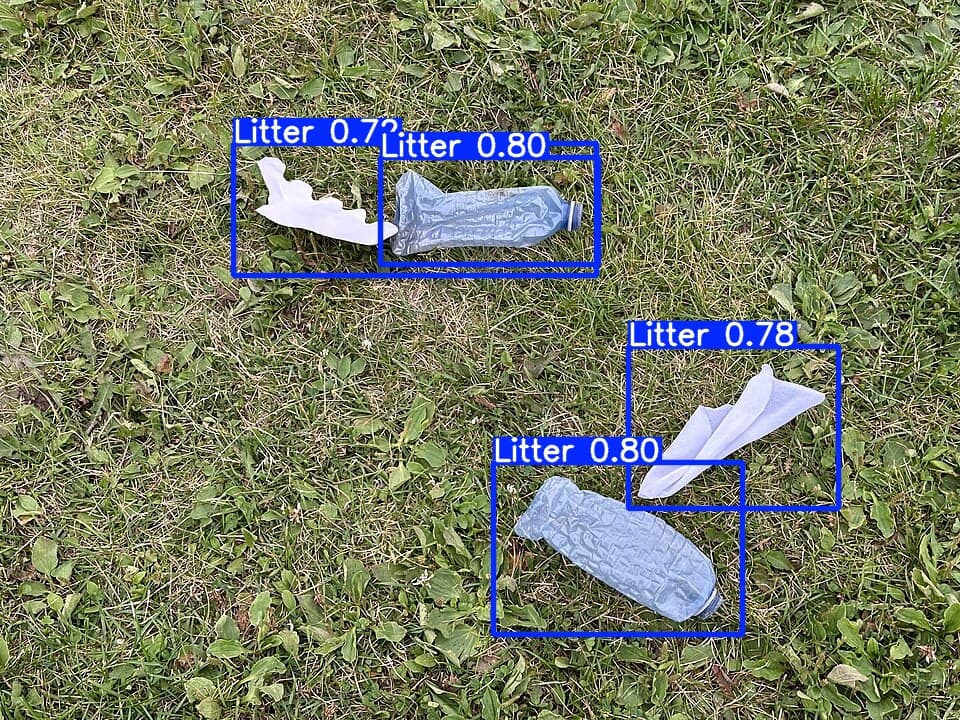 Litter Detection (YOLOv8)