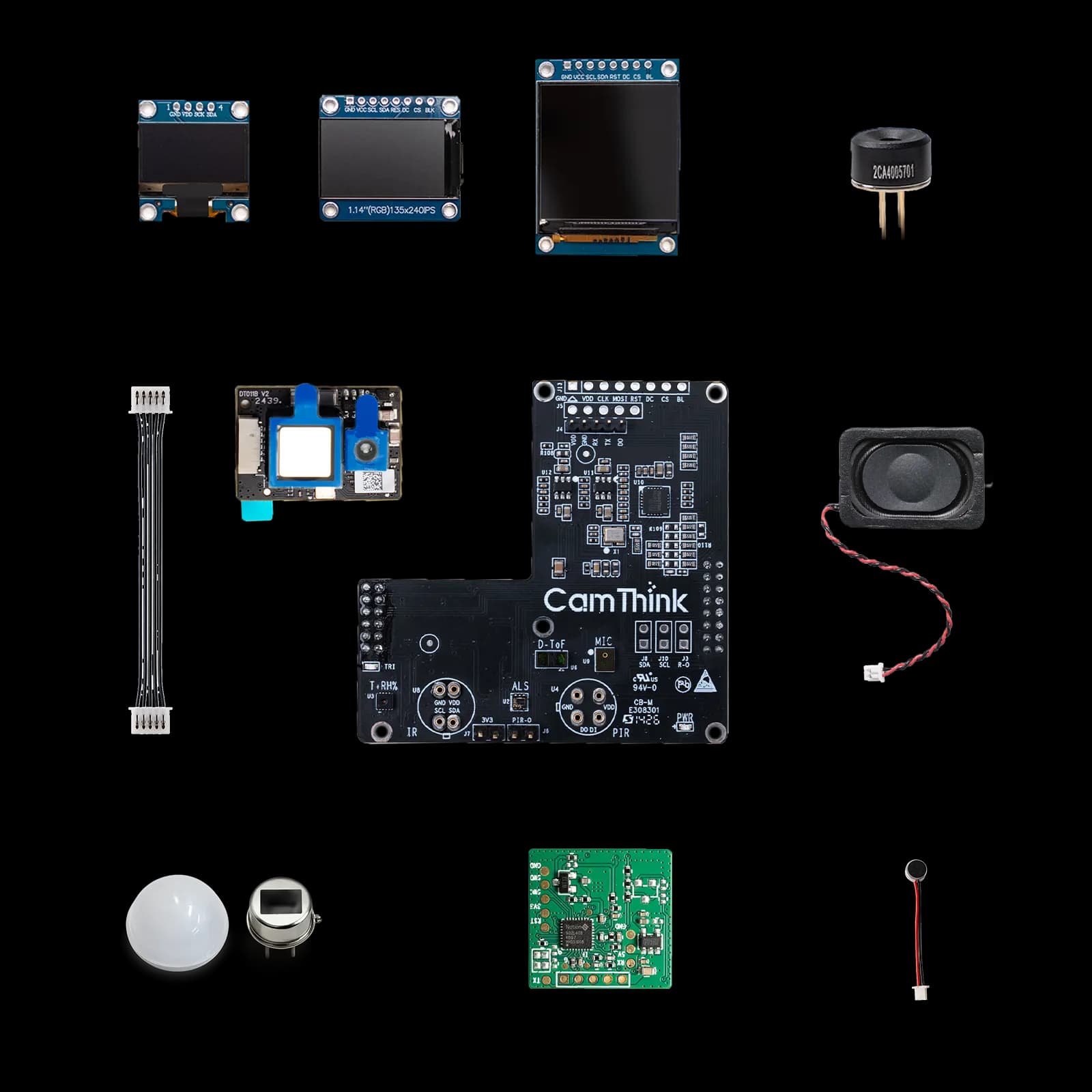 Multi-sensor expansion development kit for NeoEyes NE301