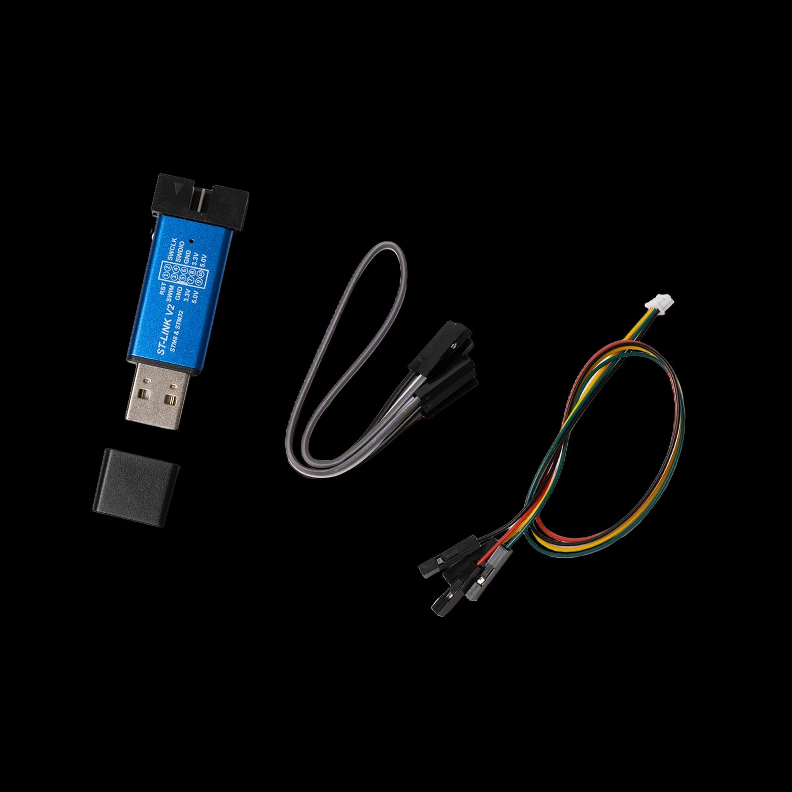 ST-Link V2-compatible programmer and debugger kit