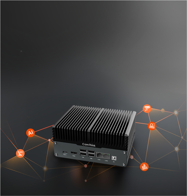 CamThink NG4500 NeoEdge AI box powered by Nvidia Jetson Orin for robotics and vision AI