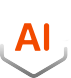 AI manufacturing and design icon