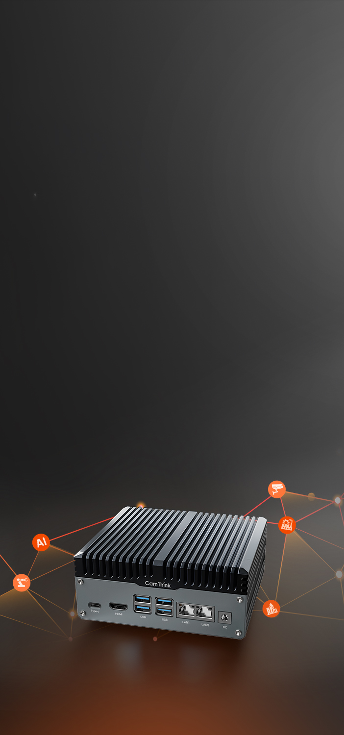 CamThink NG4500 NeoEdge AI box powered by Nvidia Jetson Orin for robotics and vision AI