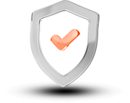 Security shield icon representing extra 6 months warranty and reliable purchase