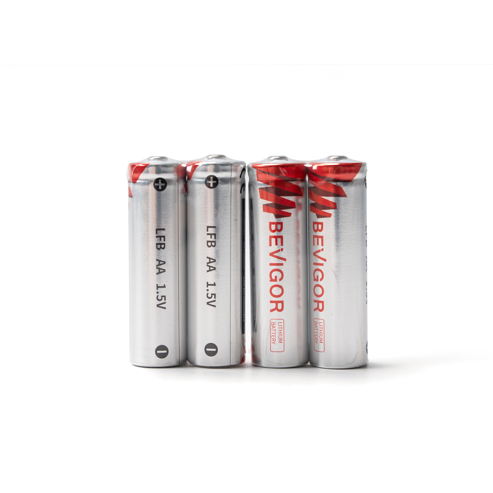 BEVIGOR AA Lithium Battery 4-Pack – 1.5V 3000mAh