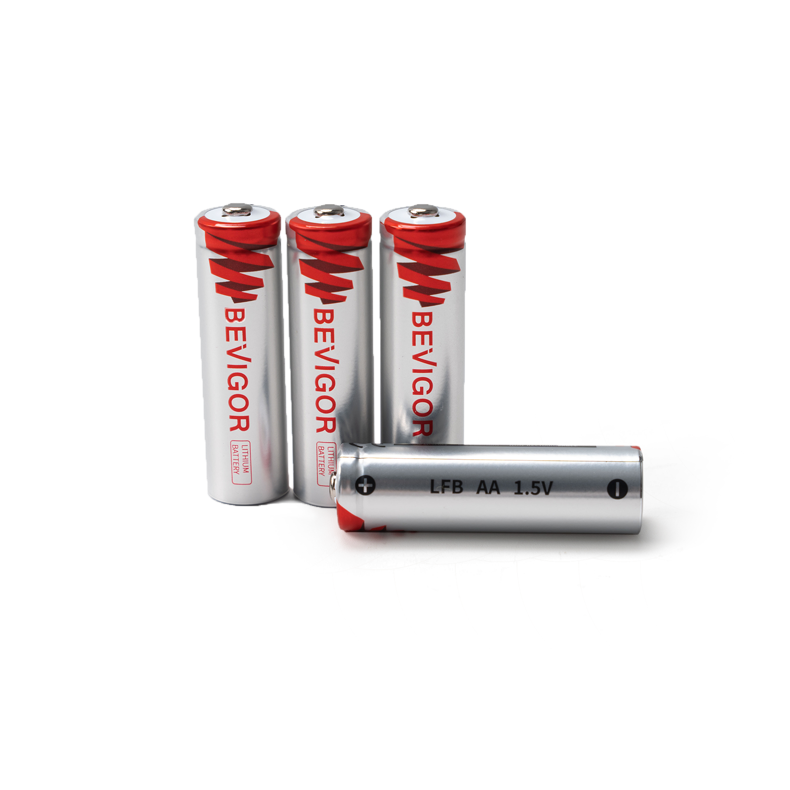 BEVIGOR AA Lithium Battery 4-Pack – 1.5V 3000mAh