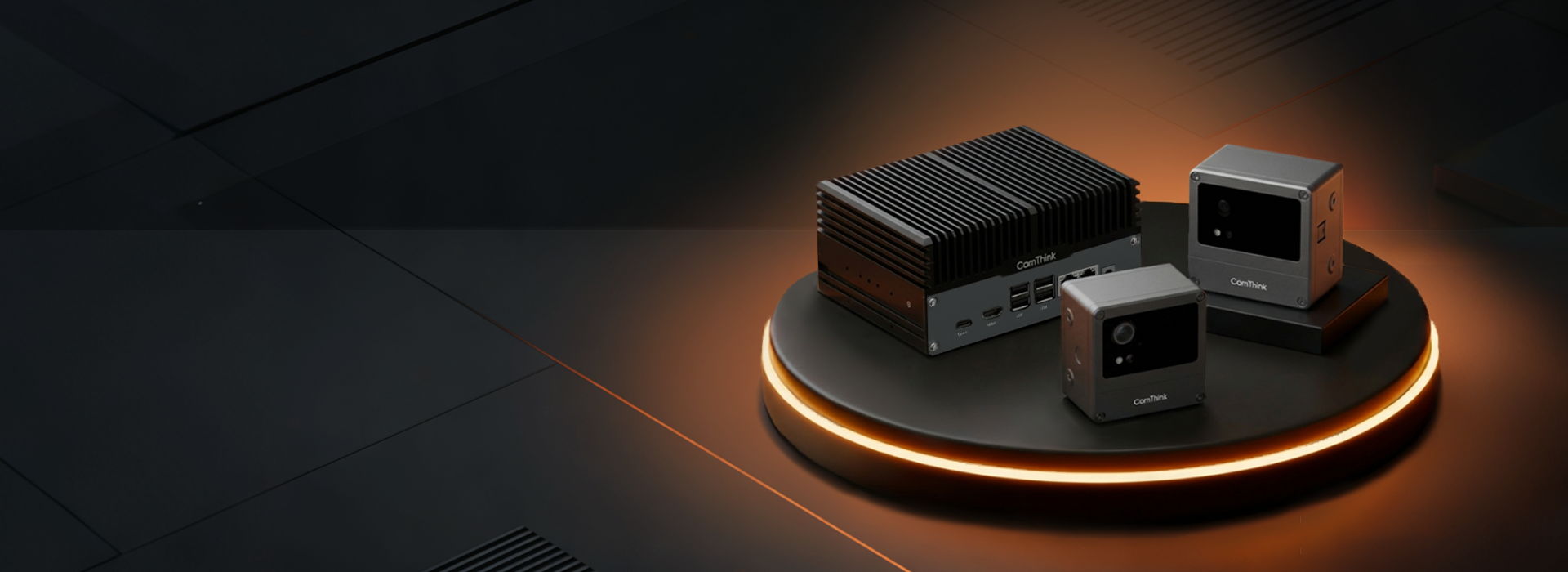 CamThink Edge AI hardware products including NeoEdge AI computer and NeoEyes vision cameras