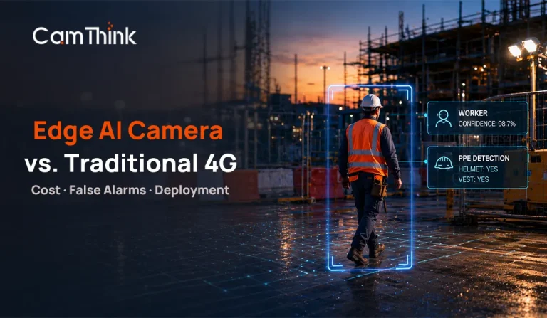 Construction Site Security Camera Comparison: Edge AI vs 4G Camera