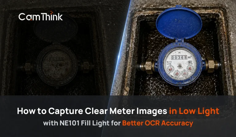 Dark Meter Reading OCR: NE101 Fill Light Setup Guide