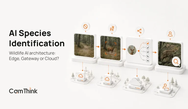 AI Species Identification for Camera Trap Images: Edge AI Workflow
