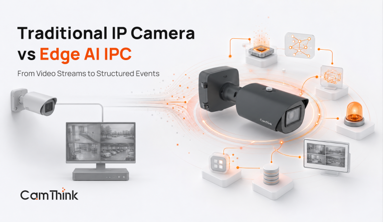 Traditional IP Camera vs Edge AI IPC