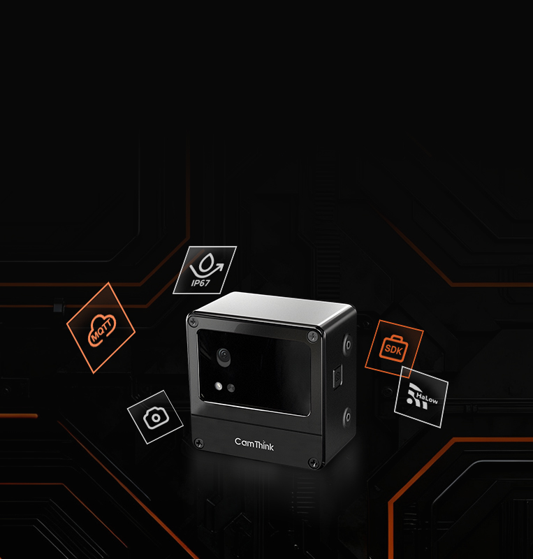 CamThink NeoEyes NE101, Modular Vision Camera with ESP32-S3, low-power, IoT ready, IP67 housing.