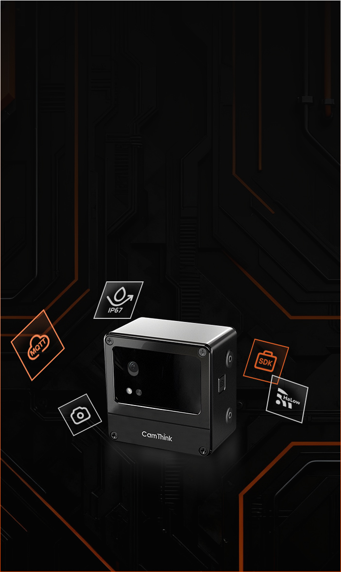 CamThink NeoEyes NE101, Modular Vision Camera with ESP32-S3, low-power, IoT ready, IP67 housing.