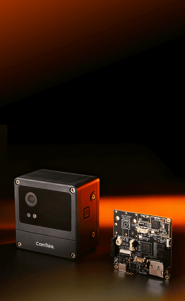 NeoEyes NE301 Ultra-Low Power Edge AI Camera banner, featuring the device and its mainboard, emphasizing STM32N6 NPU and real-time vision AI