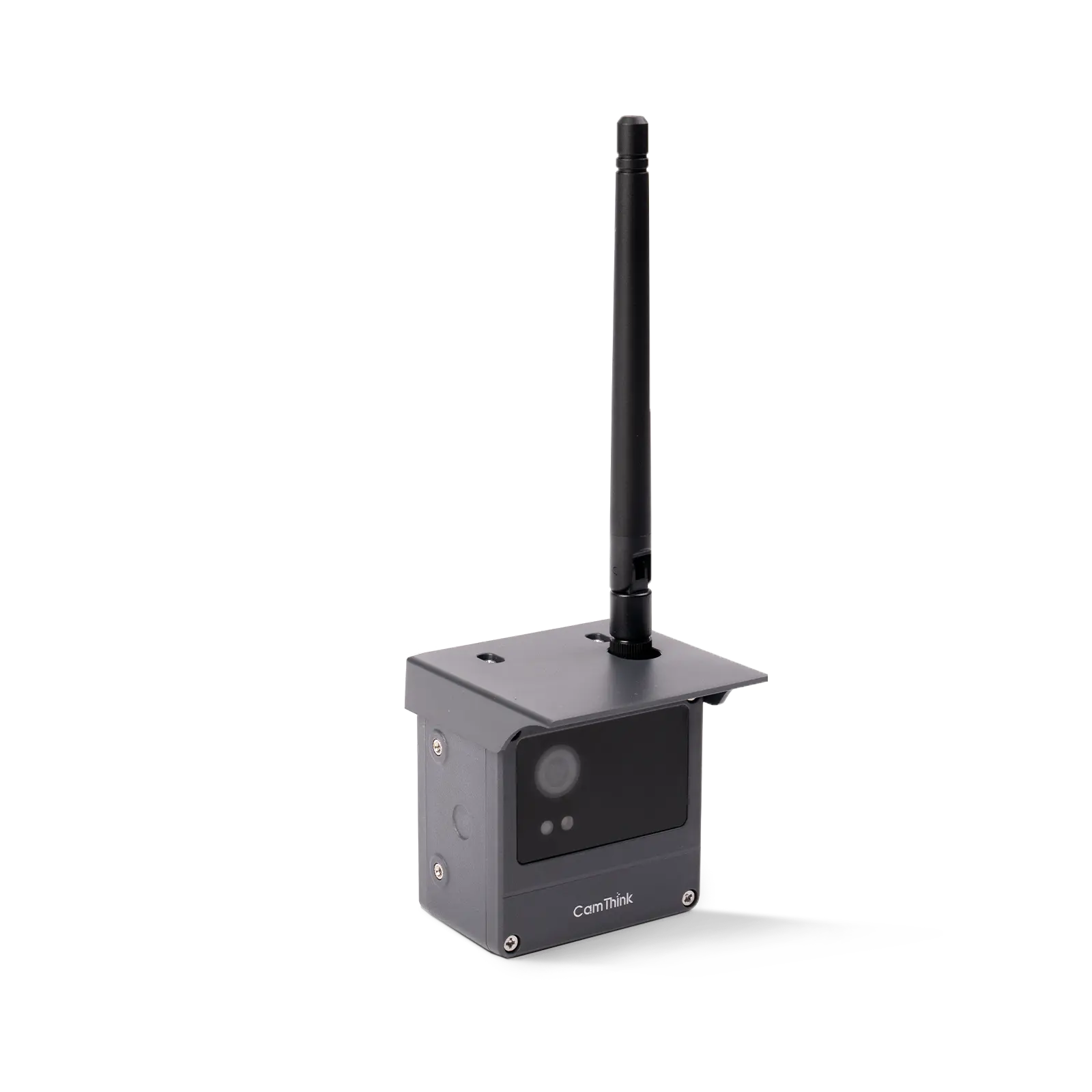 ne301-weather-shield-antenna-top-angle NeoEyes NE301 STM32N6 Edge AI Camera with Weather Shield & Antenna