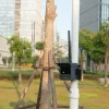 neoeyes-ne101-halow-antenna-weather-shield-pole-mount NeoEyes NE101 ESP32-S3 Sensing Camera with Weather Shield & Antenna