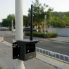 neoeyes-ne101-halow-antenna-weather-shield-roadside-installation NeoEyes NE101 ESP32-S3 Sensing Camera with Weather Shield & Antenna