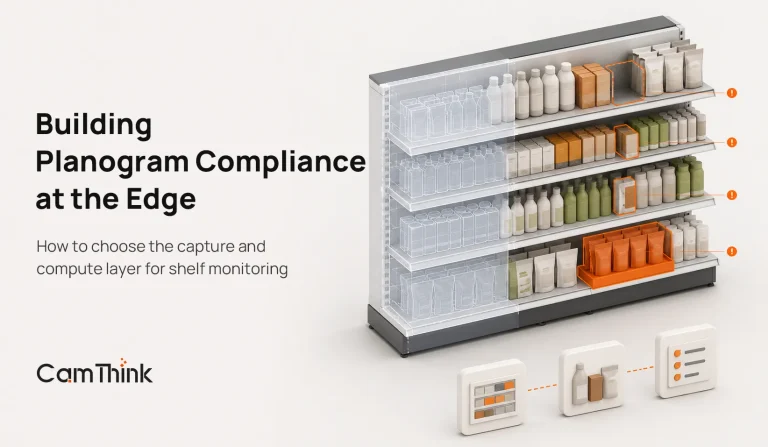 Planogram Compliance with Edge AI: Camera & Compute Guide