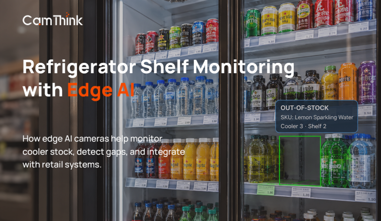 Refrigerator Shelf Monitoring with Edge AI Cameras