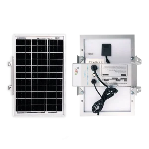 10W Solar Panel & 7Ah Outdoor Battery Kit with 5V Type-C Output