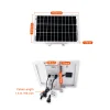 10W Solar Panel & 7Ah Outdoor Battery Kit with 5V Type-C Output