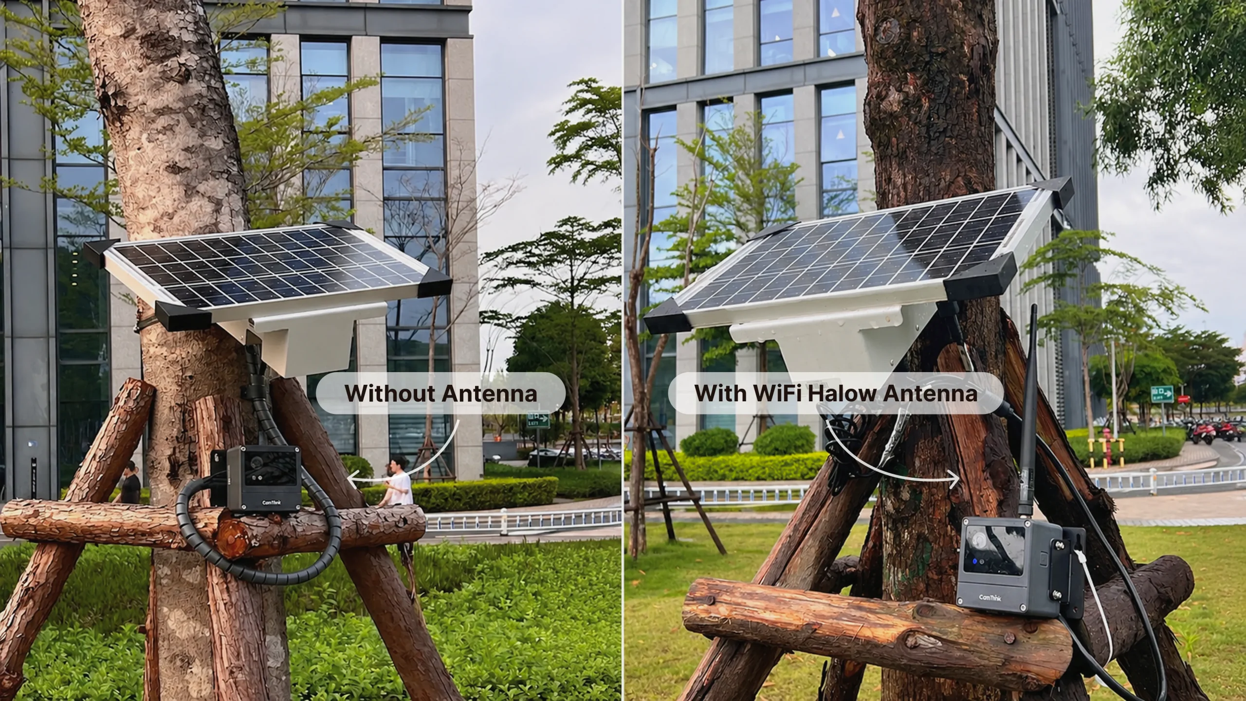 Figure 2 — NE301 and NE101 outdoor pole mounts