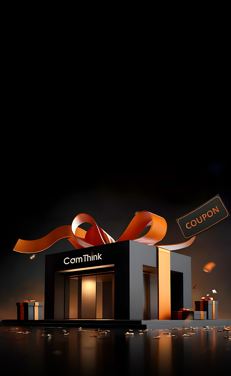 CamThink welcome offer page banner