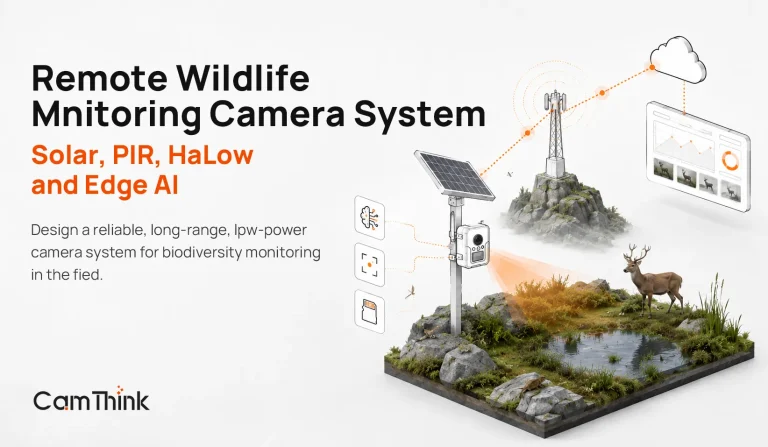 Remote Wildlife Monitoring Camera System: Solar, PIR, HaLow and Edge AI Design Guide