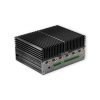 Angled front-left view of NG4500 showcasing fanless metal housing and connectivity