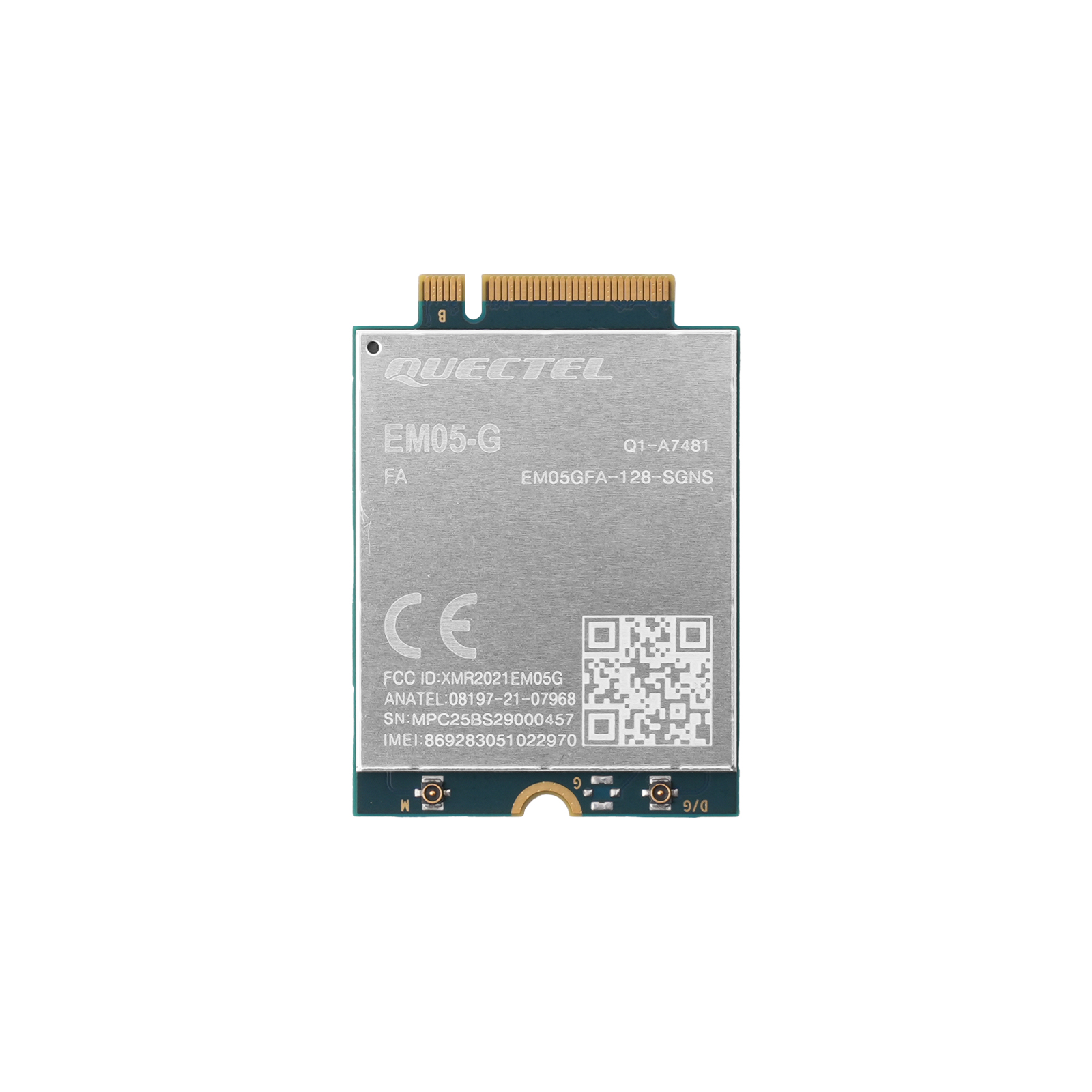 Quectel 4G Wireless Communication Module Font View