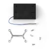 Heatsink kit with screws and mounting bracket for Edge AI Box fan installation