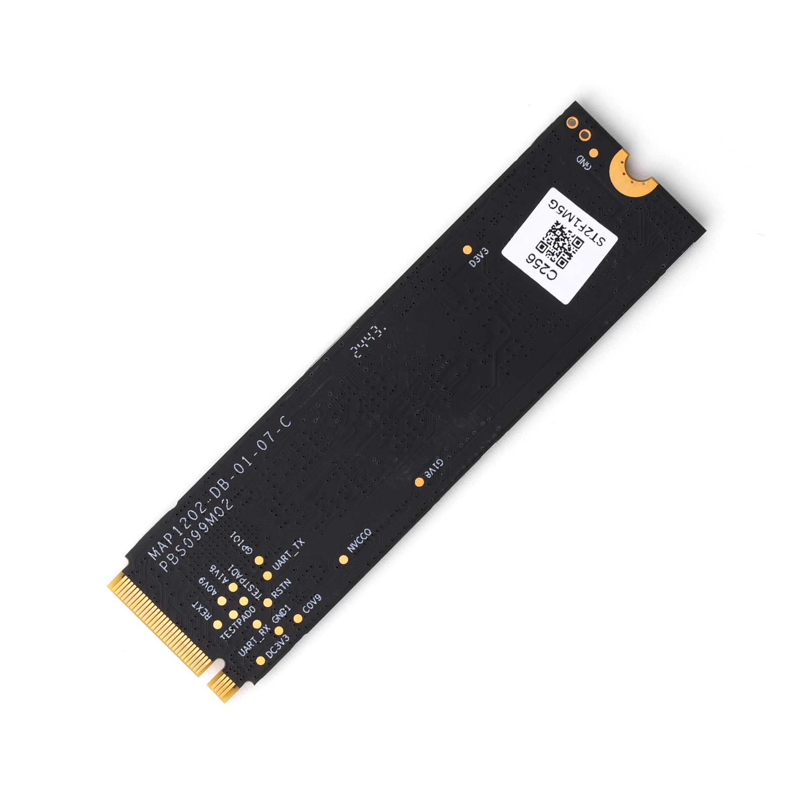High-speed M.2 SSD module with PCIe interface, ideal for edge AI storage