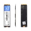 M.2 NVMe SSD solid state drive front and back view for industrial computing