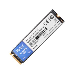 Angle view of High-speed M.2 SSD module with PCIe interface